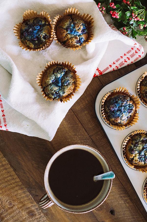 Make healthy blueberry muffins with no added sugar.